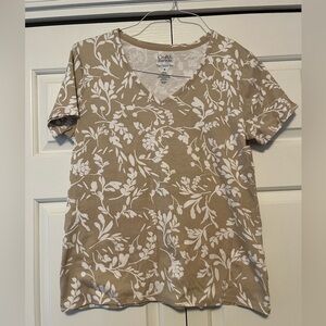 Croft & Barrow cotton t-shirt, size M